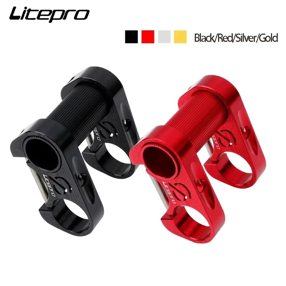 Bike Stem Riser - S95 Folding Bike Handlebar Double Stem