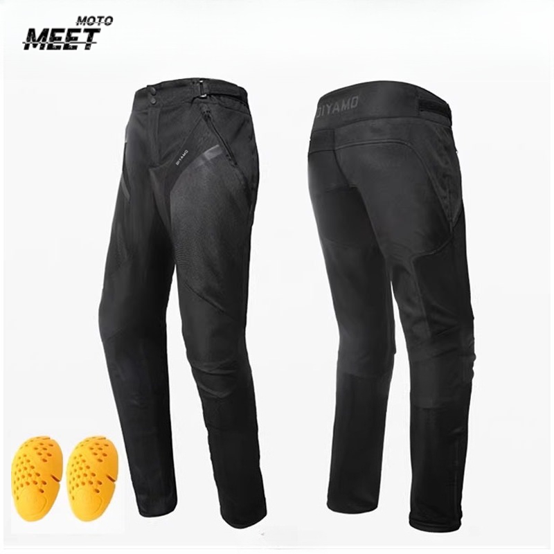 Cycling Gear Pants - Breathable Motorcycle Men's Pants CE Certified