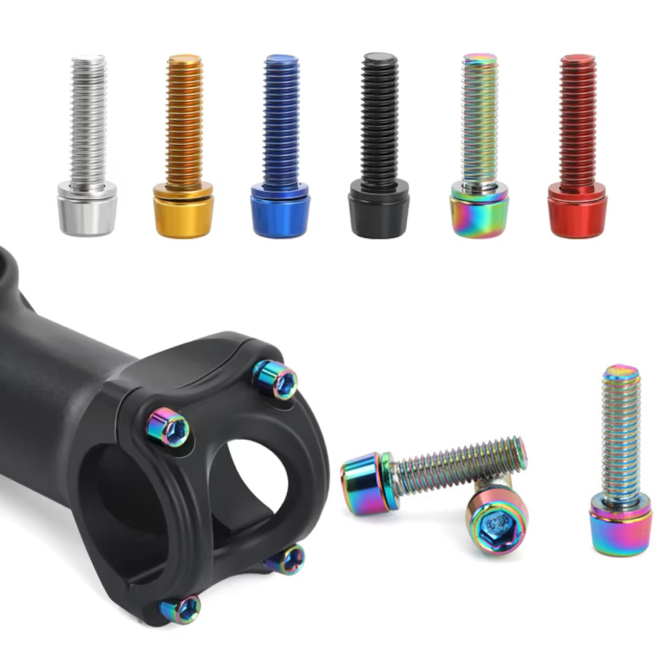 6pcs/set Bicycle Handlebar Scr - Bike Stem Riser ulasan dan harga