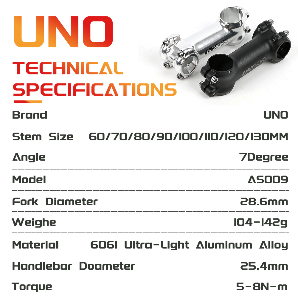 UNO Bike Stem Ultralight 7/17/ - Bike Stem Riser ulasan dan harga