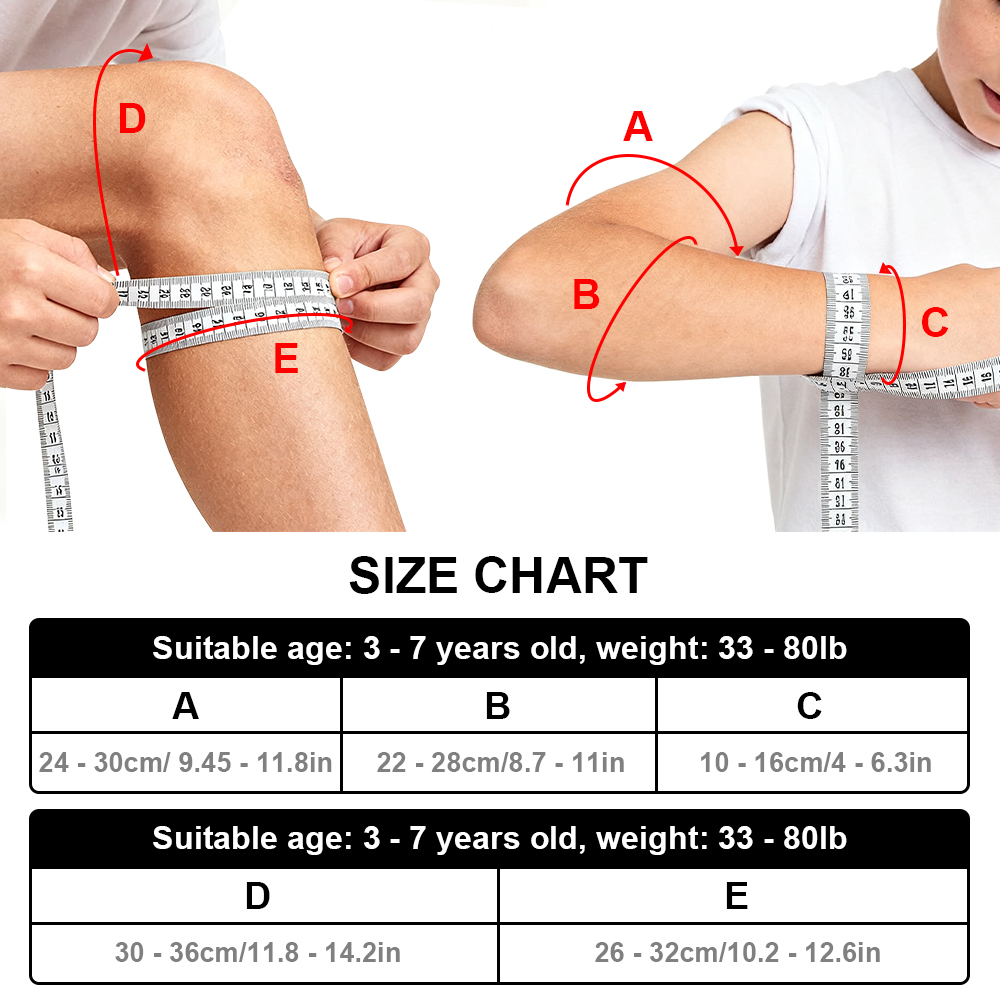 7 in 1 Kids Protective Gear Se - Cycling Gear For Kids ulasan dan harga