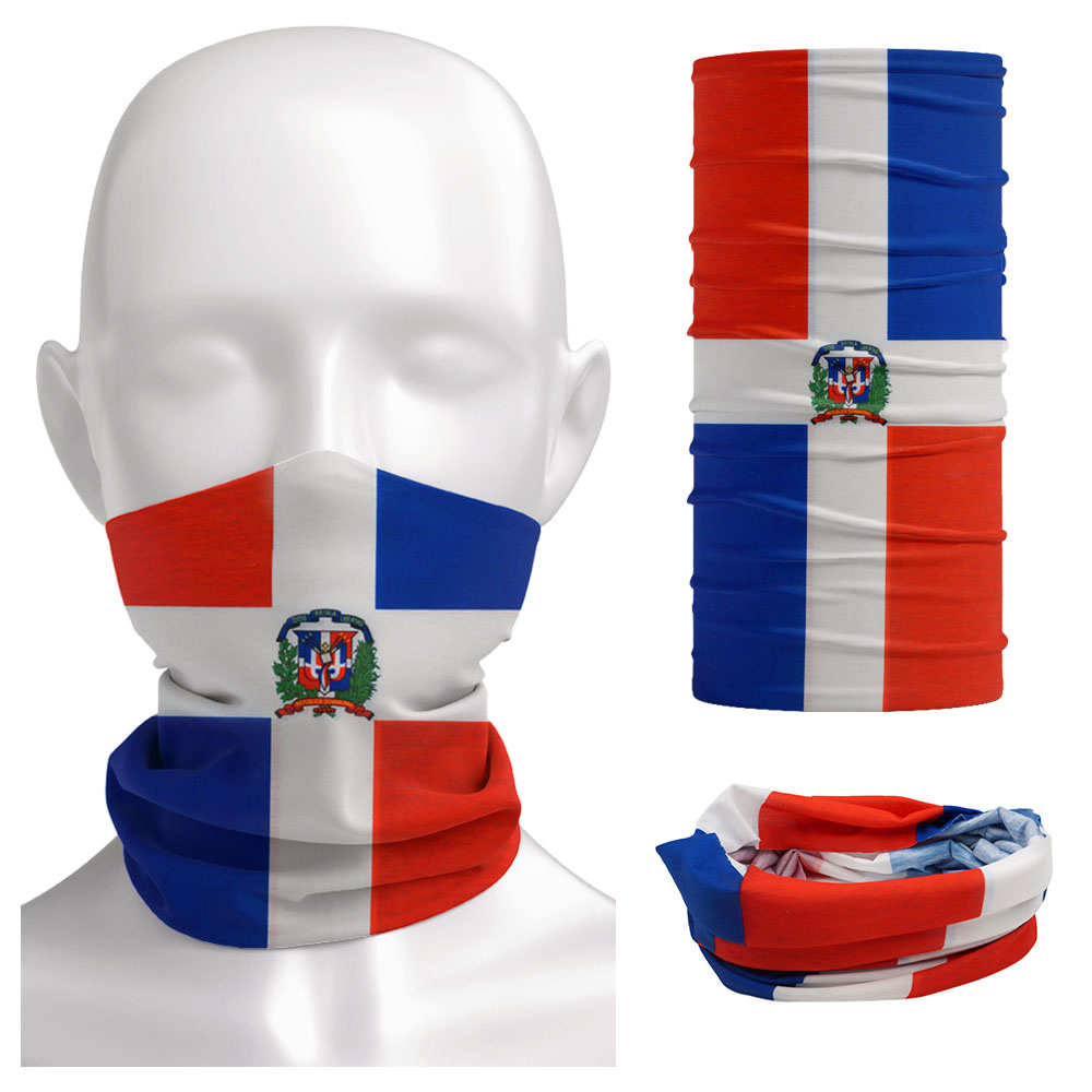 Dominica National Flag Bandana - Cycling Gear For Men ulasan dan harga