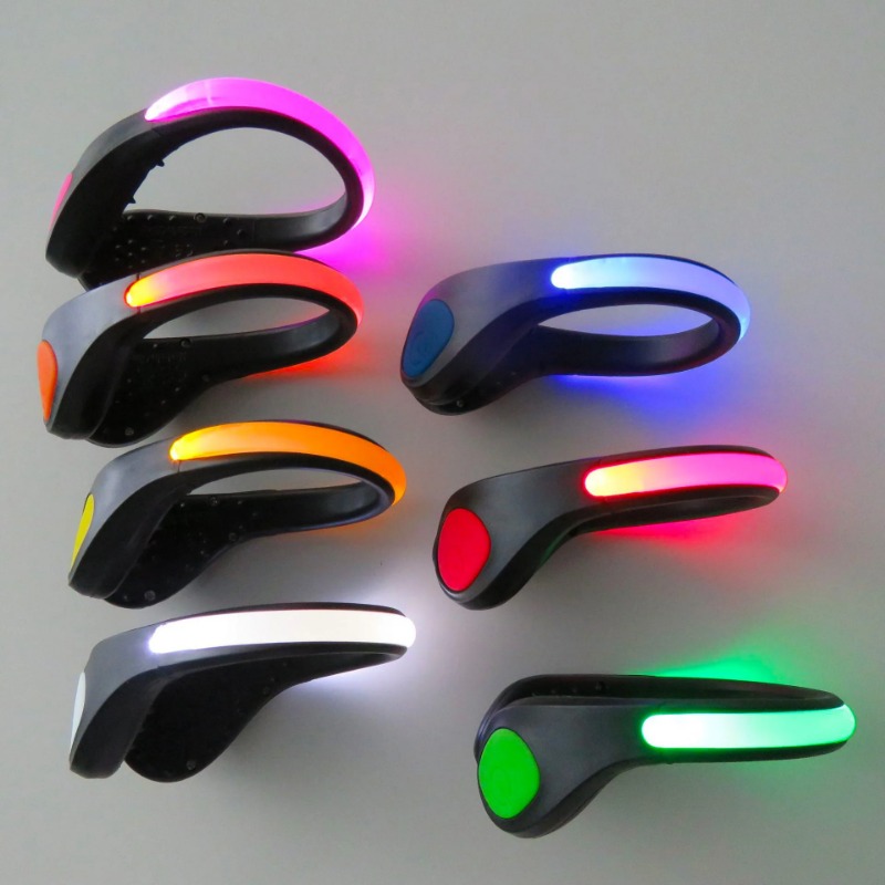 New Luminous Shoe Clip Light L - Cycling Shoe Covers ulasan dan harga