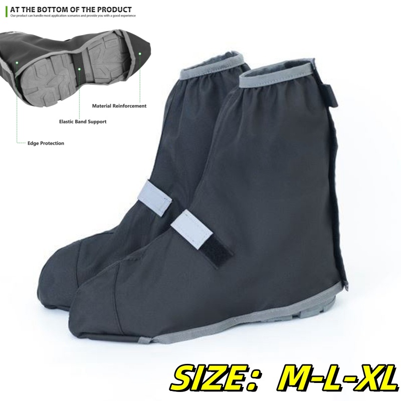 Durable Oxford Waterproof Rain - Cycling Shoe Covers ulasan dan harga