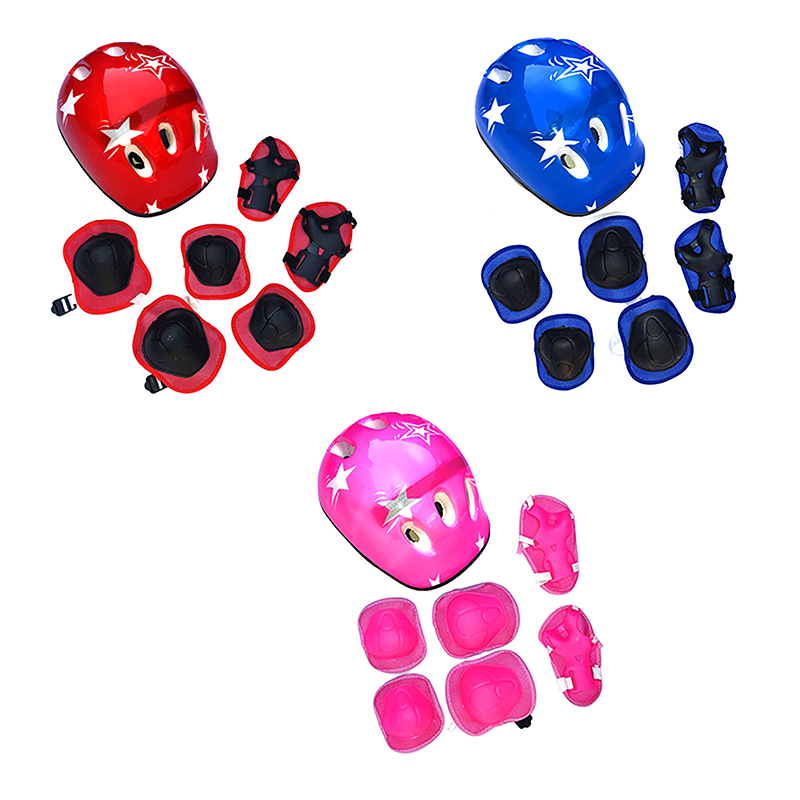New-7Pcs Kids Cycling Protecti - Cycling Gear For Kids ulasan dan harga