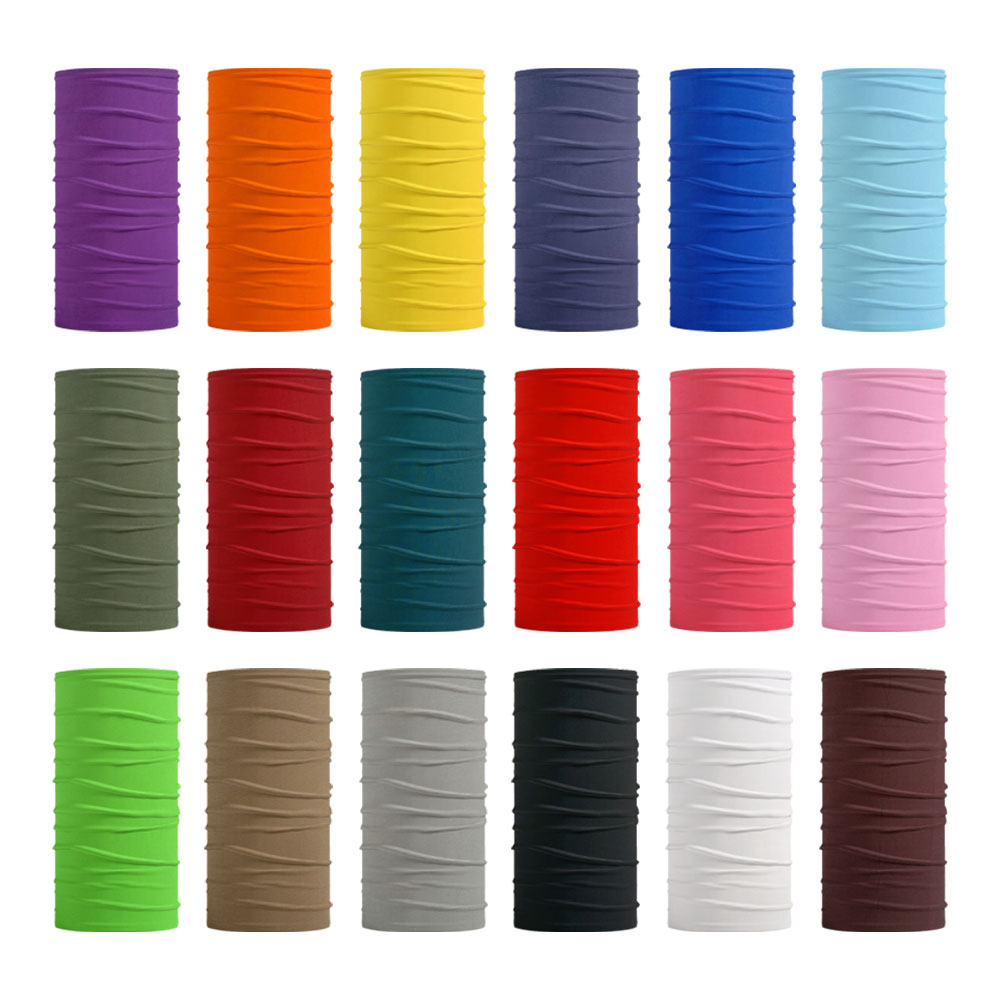 Seamless Solid Color Bandanas  - Cycling Gear For Men ulasan dan harga