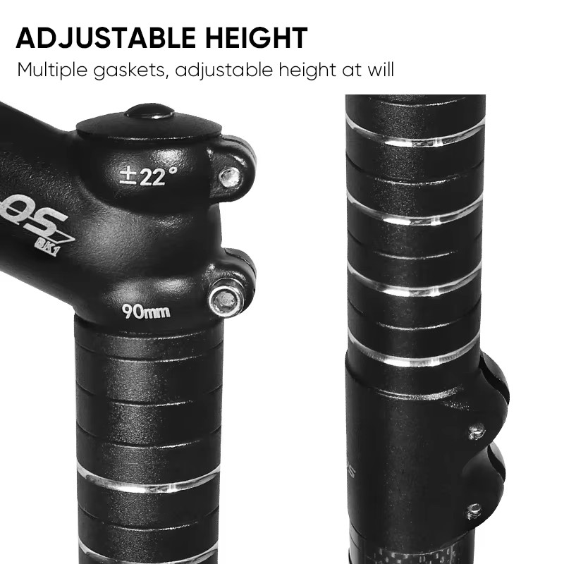 BUCKLOS Bike Handlebar Stem He - Bike Stem Riser ulasan dan harga
