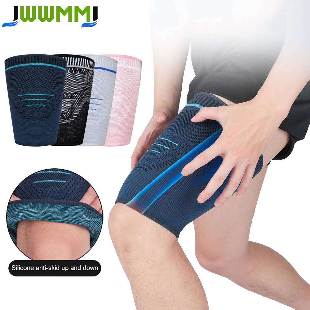 1/2Pcs Thigh Compression Sleev - Cycling Quads ulasan dan harga