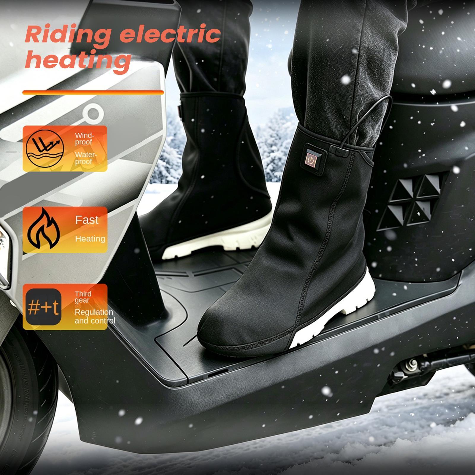 Heated Cycling Shoe Covers 3-L - Cycling Shoe Covers ulasan dan harga