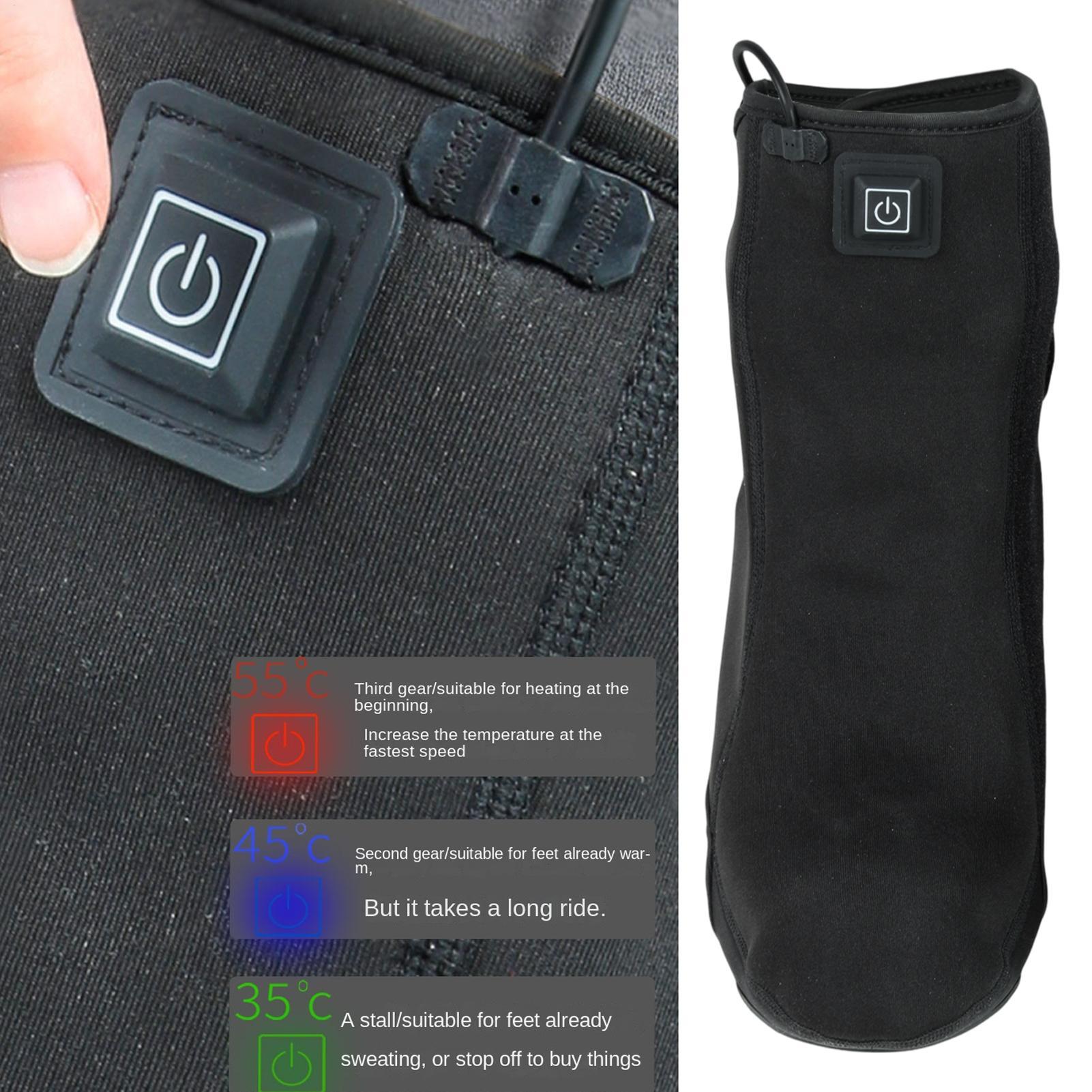 Heated Cycling Shoe Covers 3-L - Cycling Shoe Covers ulasan dan harga